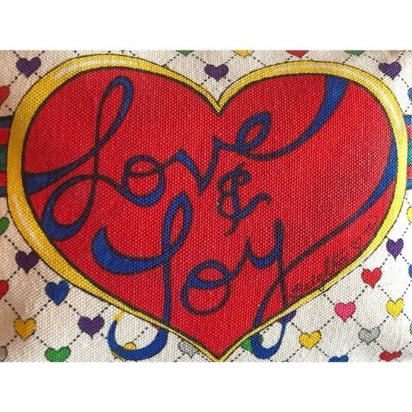Brighton - 🎉HP🎉 Love & Joy Tasseled Limited Edition Crossbody Pouch. LIKE NEW! - Picture 8 of 15